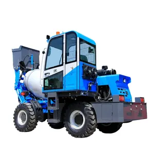 Quality Assurance Handling Loaders for Road and Railways Self Loading Mobile Concrete Mixer