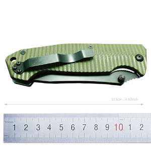 Couteaux de poche tactiques de qualité supérieure à prix haut de gamme avec poignée G10 à vendre à l'exportation - Product Image 1