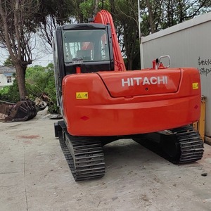 Hitachi-Excavadora hidráulica de orugas de 7 toneladas usada, mini maquinaria de construcción de Japón, componentes de motor de núcleo, motor, 1/2/2/1/2/1/2 - Product Image 1