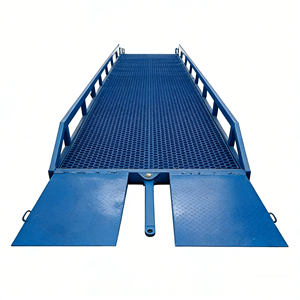 <span class=keywords><strong>Pont</strong></span> d'accès pour chariot élévateur 6-15 tonnes hydraulique pour déchargement de conteneurs - Product Image 4