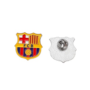 Insignia de Metal de <span class=keywords><strong>Barcelona</strong></span> para Regalo, Pin Troquelado, Insignia con Baño Metálico para Uniformes y Gorras - Product Image 1