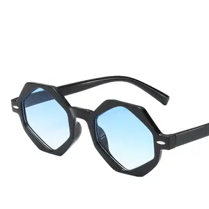 individuelle neue polygonale sonnenbrille tiktok outdoor reiten sport sonnenbrille uv400