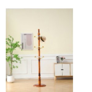 Porte-manteau en bois moderne 36903-M3 36903-M3-A/B/G/H/W - Product Image 2