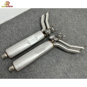 Tubo de Escape Estilo B de Acero Inoxidable 304 con Letras B para Mercedes Benz Clase G W464 G500 AMG G63 2018-2023 - Product Image 3