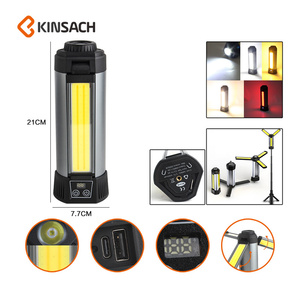 Bán Buôn Chất Lượng Cao Loại C Có Thể Sạc Lại Làm Việc Ánh Sáng 2000 Lumens COB Lumen Bóng Đèn Di Động Làm Việc Đèn - Product Image 4
