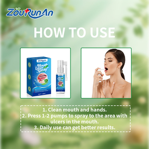 สเปรย์บรรเทาอาการปากแผลในปาก30มล. แผลในช่องปากฟันผุเลือดออกเหงือกเพื่อบรรเทาทำความสะอาดปาก - Product Image 5