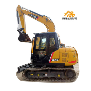 รถขุดตีนตะขาบ Sany SY95c SY75C Pro มือสอง รุ่นปี 2023 เครื่องยนต์ดีเซล 9 ตัน ความจุบุ้งกี๋ 0.38 ลูกบาศก์เมตร ผ่านการทดสอบและตรวจสอบแล้ว ขายดี - Product Image 1