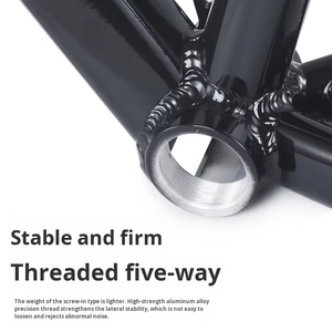 SeeMore 27,5/29 pulgadas Cable interno Enrutamiento Freno de disco Hardtail <span class=keywords><strong>Bicicleta</strong></span> de montaña Marco de aluminio Suelo Pendiente Marco Dirt Bike Frame - Product Image 2