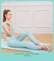 Bandas de Resistencia para Ejercicios Físicos Figura 8, Bandas Elásticas con Asas para Entrenamiento, Cuerdas Elásticas, Equipo de Ejercicio