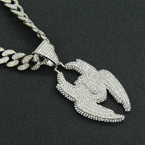 2026 Hiphop Popular Design Spider Pendant <b>Animal</b> Necklace Street Gold Silver Plated Men's Necklaces Fashion Jewelry Wholesale - Product Image 2