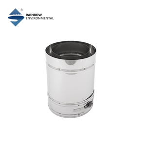 Bande de verrouillage en acier inoxydable de 6 pouces <span class=keywords><strong>pour</strong></span> tuyau de cheminée à double paroi isolé et poêle à <span class=keywords><strong>bois</strong></span> - Product Image 5