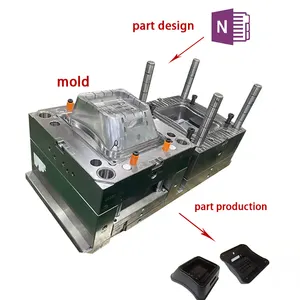 china supplier injection processing electrical product ABS shell plastic precision custom design injection mould molding