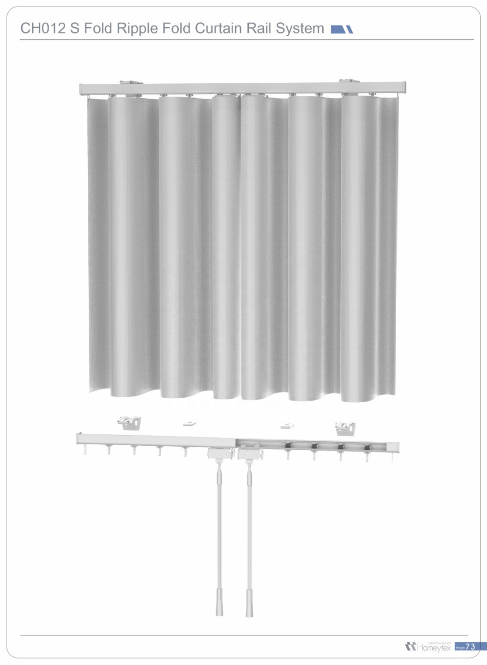 상단 고정 브래킷 흰색 수직 블라인드 구성 요소| Alibaba.com