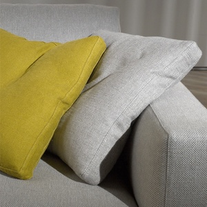 Sofá Reclinable Moderno <span class=keywords><strong>de</strong></span> <span class=keywords><strong>3</strong></span> <span class=keywords><strong>Plazas</strong></span> en Tela con Patas <span class=keywords><strong>de</strong></span> Madera - Sofá Modular Seccional Versátil para Hogar, Villa, Escuela y Almacén - Product Image 3