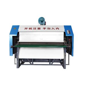 Machine à carder automatique commerciale NOVISON pour laine de mouton et coton, capacité de 50 kg/h et largeur de rouleau de 1700 mm - Product Image 1