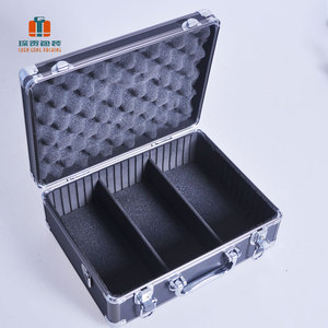 El cabello personalizados <span class=keywords><strong>Barbero</strong></span> clipper llevar caso maletín <span class=keywords><strong>de</strong></span> aluminio <span class=keywords><strong>Barbero</strong></span> caso Caja <span class=keywords><strong>de</strong></span> Herramientas kit con hermosa caja - Product Image 3