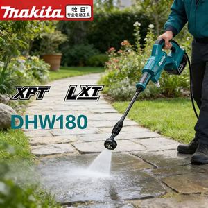 Nettoyeur haute pression <span class=keywords><strong>Makita</strong></span> DHW180 <span class=keywords><strong>18V</strong></span> à batterie, pistolet à eau haute pression 5 modes, nettoyeur de voiture portable pour la maison et le jardin, ensemble de pistolets à eau haute pression - Product Image 6