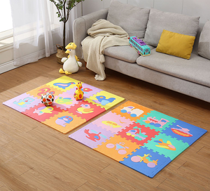 แผ่นรองเล่นแบบต่อได้รูปทรงเพชรสำหรับเด็ก  แบบประหยัด  เหมาะสำหรับการเล่นแบบหยาบๆ  ทำจากยาง EVA - Product Image 6