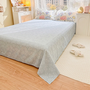 <span class=keywords><strong>Set</strong></span> di biancheria da letto in stile coreano 4 pezzi 100% cotone 400TC principessa arruffata con dinosauro di coniglio <span class=keywords><strong>Set</strong></span> di copripiumino con animali floreali - Product Image 4