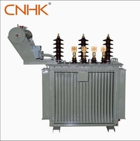 Transformateur de distribution toroïdal immergé dans l'huile à trois bobines en aluminium 1000 kVA 2500 kVA 11 kV 33 kV 38,5 kV pour l'énergie électrique