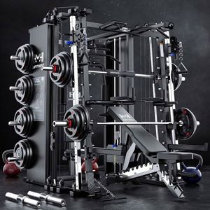 Máquina Smith de Acero Mairun para Gimnasio en Casa, Equipo de Entrenamiento Multifuncional, Ecológico y Portátil, 425 kg, Venta al Por Mayor en EE. UU. - Product Image 2