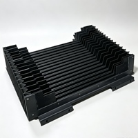 Housse souffletée sur mesure pour machine-outil, protection flexible anti-poussière pour guidage de machine de fraisage CNC