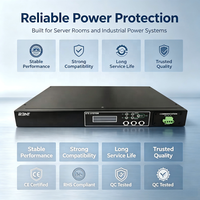 Interruptor de Transferencia Estática Duradero de 32A, 220V, con Función de Alarma, Montaje en Rack de 19 Pulgadas, Ideal para Centros de Datos IDC