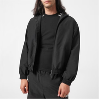 Veste bomber pour homme en camouflage noir, nouvelle collection, col montant, imperméable, coupe-vent, écologique, de haute qualité, vente en gros