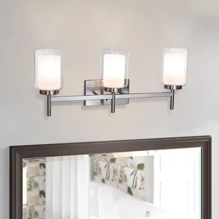 Nordic Modern Retro Fancy Wall Bracket Lights Living Room Light Fixtures Wall Vanity Chrome For Bathroom