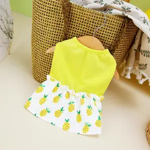 Roupas finas para animais de estimação, saia de verão e primavera, vestido de estilingue para gatos, roupas para cães, novidade