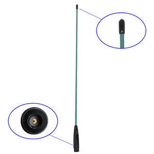 Antena para radio poc, walkie talkie, radio portátil, 144/430MHz, 3.2dBi, UHF/VHF, conector SMA macho para radio poc 4g - Product Image 1