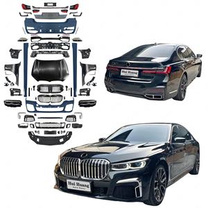 Facelift Refit Bodykit para <span class=keywords><strong>BMW</strong></span> 7-Series G11 G12 2016 <span class=keywords><strong>2017</strong></span> 2018 730Li 740Li <span class=keywords><strong>750Li</strong></span> Actualización a G11 LCI Sport Style Bumper Headlight - Product Image 1