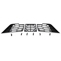 Grilles d'admission de pare-chocs avant en ABS pour NIO ES6 2023, kit 3 pièces avec clips