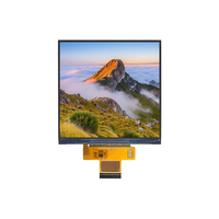 Écran LCD Modules d'Affichage TFT LCD 3,95 Pouces 3,95'' 4'' Haute Contraste Carré MIPI IPS 430nits 720x720 pour Maison Intelligente