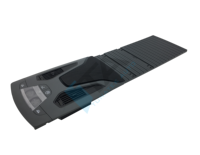 Ensemble de service cinétique pour bus, minibus, caravane, camping-car, Sprinter, Crafter, Master, Ducato, Boxer, étagère, porte-bagages, haut-parleur, lampe de lecture