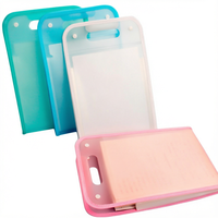 Porte-documents extensible transparent en PP format A4, 13 pochettes, organiseur de documents accordéon, fournitures scolaires