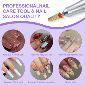 Broca <span class=keywords><strong>Profesional</strong></span> para Remover Cutículas de Uñas, Broca para Remover Uñas de 7 mm, 5 en 1, Broca para Uñas XXF XF F M C, Broca para Uñas de Carburo de Tungsteno - Product Image 5