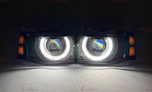 Đèn pha LED Projector cho Mitsubishi Pajero V32 1992-2001, đèn chiếu sáng ban ngày phía trước - Product Image 5