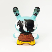 Jouets personnalisés en PVC écologique, figurine créative amusante en forme de lapin, 12 cm