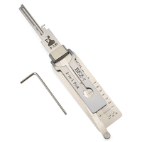 Outils LISHI BE2-7 2 en 1, outil de crochetage et de décodage pour serrures de voiture, kit de crochetage professionnel pour serrures de voiture