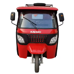China Factory Custom EEC Low Price Closed 3 Wheels Passenger Tricycle <b>Gasoline</b> with Sunshade for Passenger Transport - Product Image 4