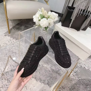 Zapatos de Diseñador de Lujo 2026, Evergreen, con Incrustaciones de Cristales y Diamantes, con Cordones, Parte Superior de Cuero Genuino, Antideslizantes, Cerrados, Casuales, con Suela Gruesa - Product Image 6