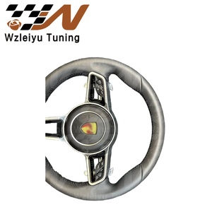 Volant <span class=keywords><strong>sport</strong></span> en fibre de carbone pour Porsche : Amélioration et modification intérieure sans dégâts, compatible avec les modèles classiques - Product Image 4
