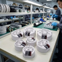 Controlador LED de Corriente Constante Redonda Eaglerise de 5-42W, Fuente de Alimentación Aislada Sin Parpadeo, Alto Factor de Potencia, Certificación CE SAA