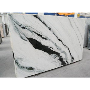 Azulejos de Mármol para Pisos, Decoración de Piedra Natural, Azulejos de Piedra para Paredes, Azulejos de Mármol para Pisos, Mármol Blanco Panda, Bianco Dalmata - Product Image 5