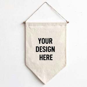 Bandera de Lona de Alta Calidad para Colgar en la Pared, Personalizable con Logotipo y Diseño, Bandera de Lino, Bandera Pequeña para Coche - Product Image 2