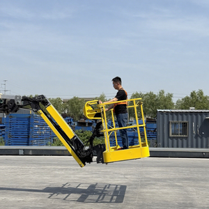 Xây dựng ngoài trời sử dụng 28m Kính thiên văn lâu dài các nhà sản xuất thang máy trên không di động Nâng Nền tảng công việc - Product Image 5