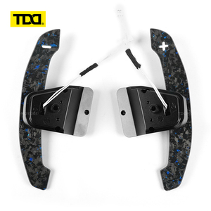 Levas de cambio magnéticas de fibra de carbono TDD para Volkswagen VW Golf MK8 GTI Golf R Polo, levas de cambio para volante - Product Image 4