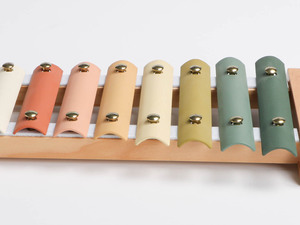 Conjunto Educacional de Instrumentos de Percussão de Madeira para Crianças de 2 a 4 Anos com 8 Escalas e Sino de Cintura com Tolerância de 10Hz - Brinquedo Musical - Product Image 3