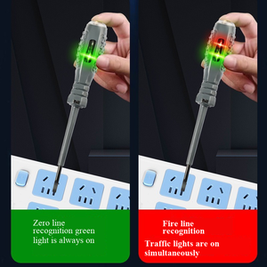 Spécialisé pour les électriciens, <span class=keywords><strong>tournevis</strong></span> testeur LED haute luminosité à couple élevé, spécifique aux électriciens - Product Image 4